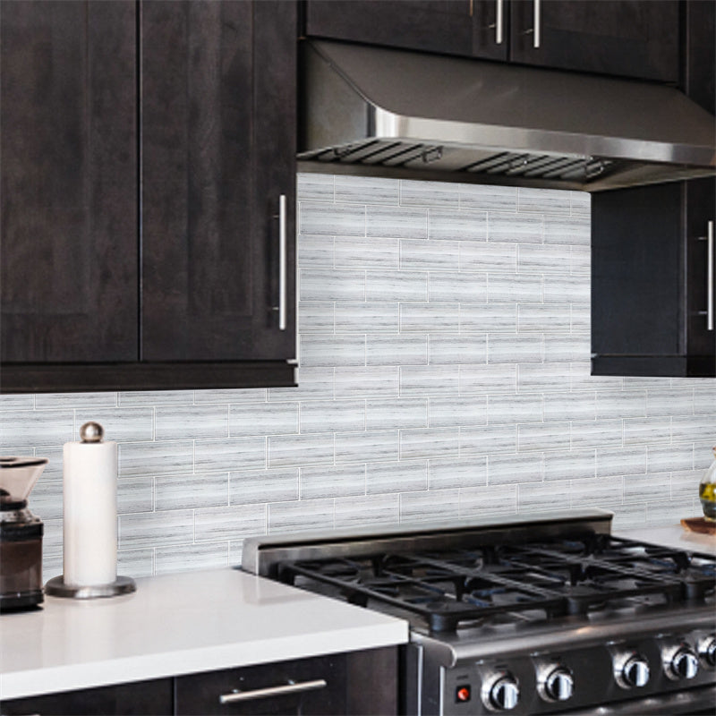 MT1091 - Subway Peel And Stick Backsplash Tile , 10" x 12" Marble Tile