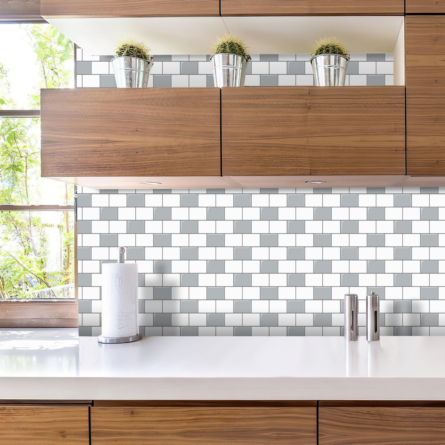 MT1233 - Subway Peel And Stick Backsplash Tile , 10" x 12"  Tile