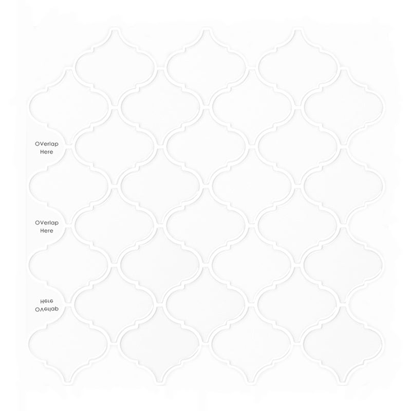 MT1154 - Reticulated Peel And Stick Backsplash Tile , 12" x 12" Tile