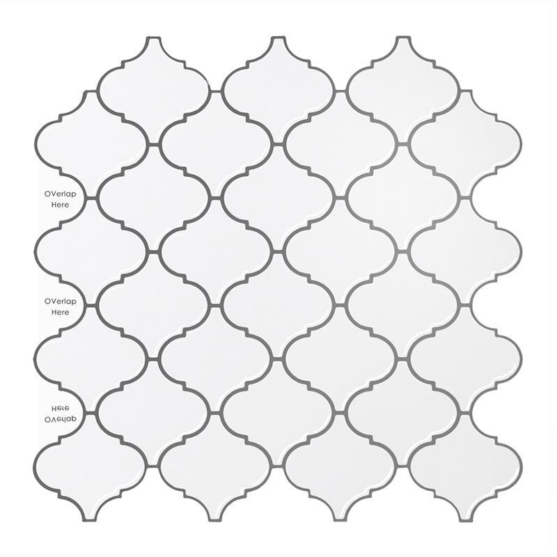 MT1046 - Reticulated Peel And Stick Backsplash Tile , 12" x 12" Tile