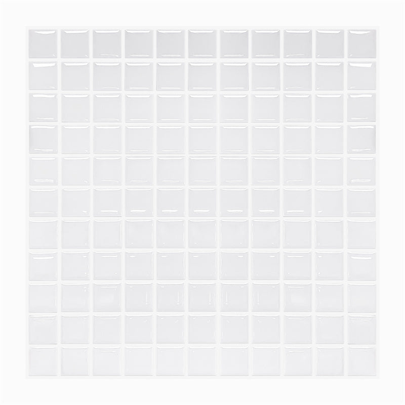 MT1075 - Checkered Peel And Stick Backsplash Tile , 12" x 12" Tile