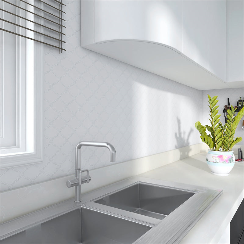MT1154 - Reticulated Peel And Stick Backsplash Tile , 12" x 12" Tile