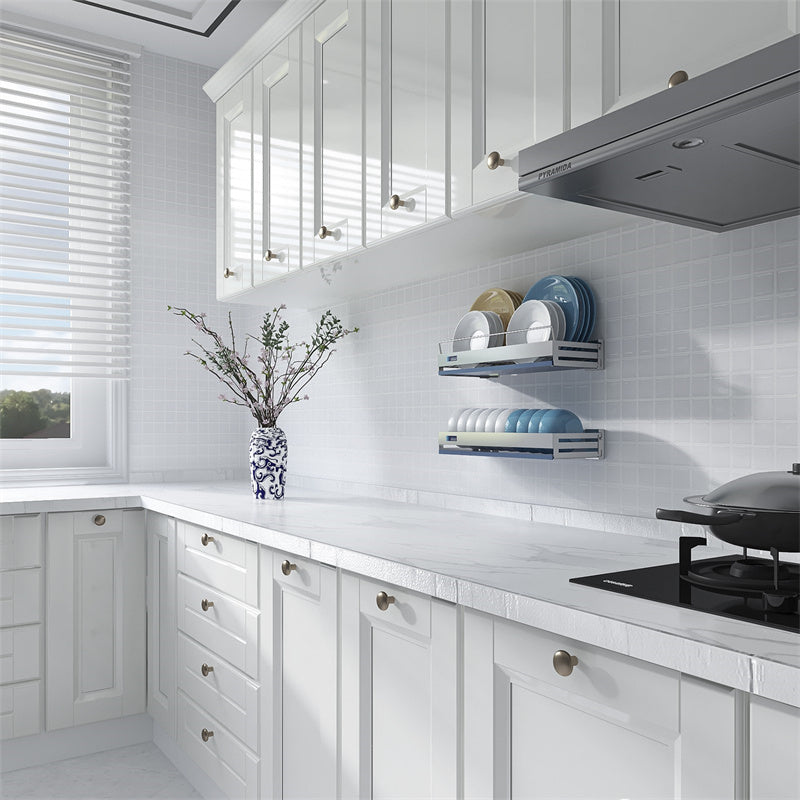 MT1075 - Checkered Peel And Stick Backsplash Tile , 12" x 12" Tile