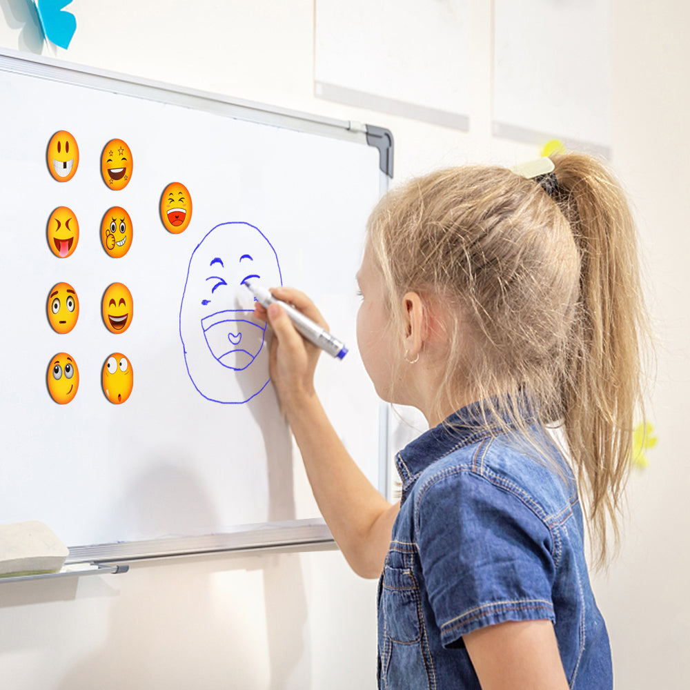 MORCART 28pcs Emoji Refrigerator Magnets-B