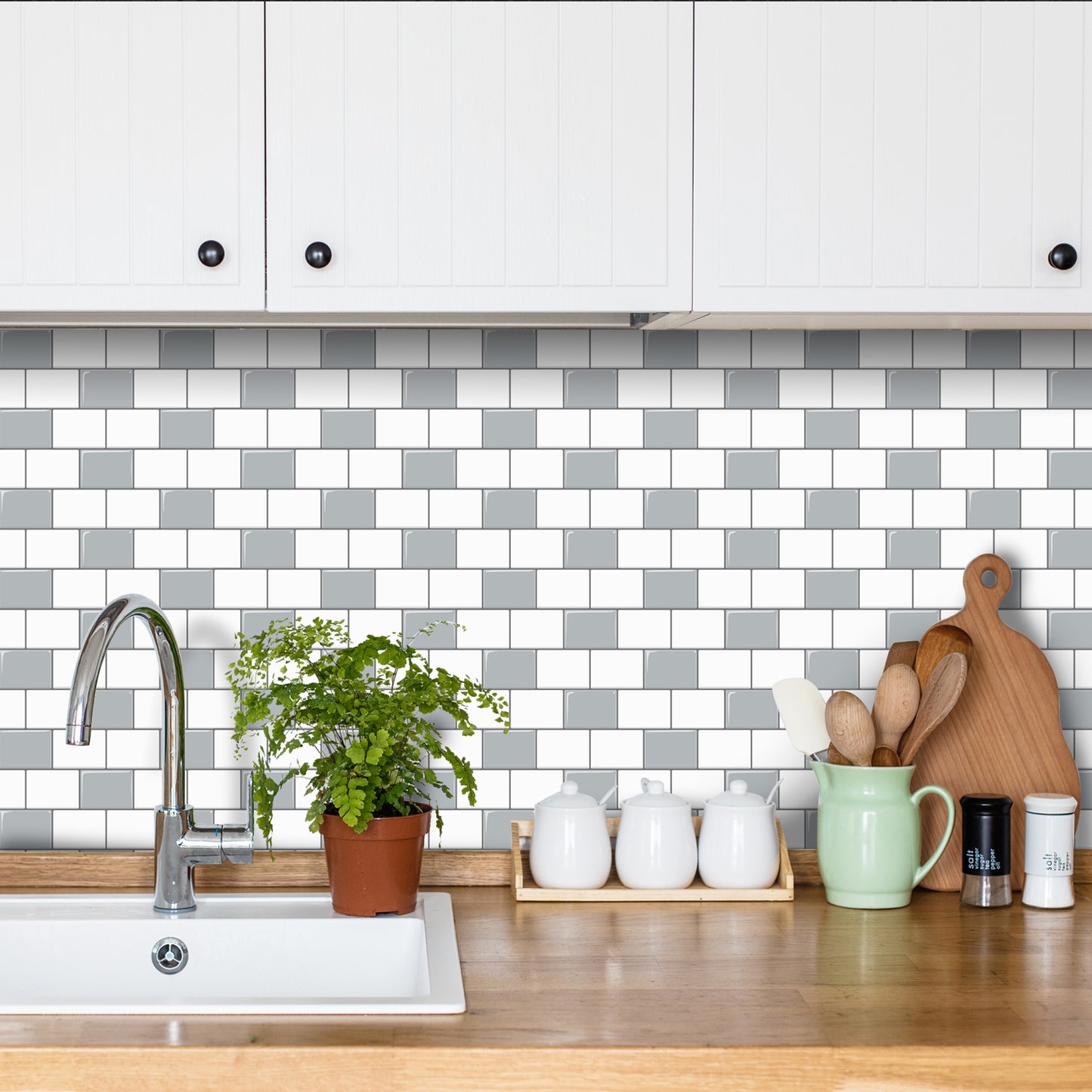 MT1233 - Subway Peel And Stick Backsplash Tile , 10" x 12"  Tile
