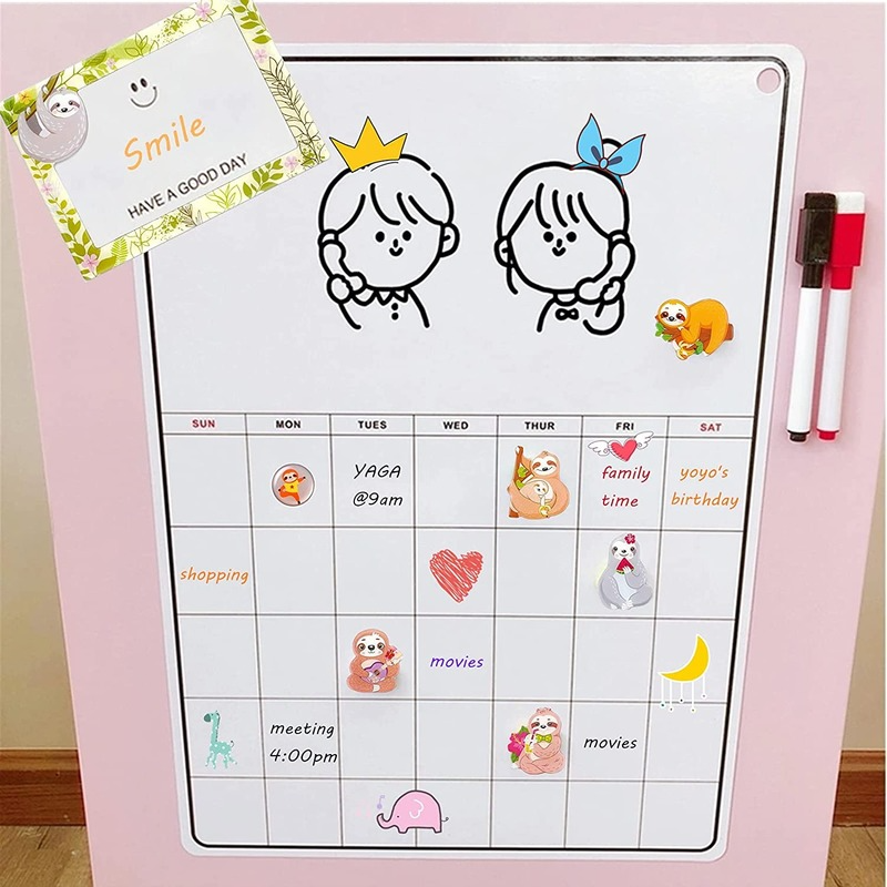 MORCART Sloth Refrigerator Magnets