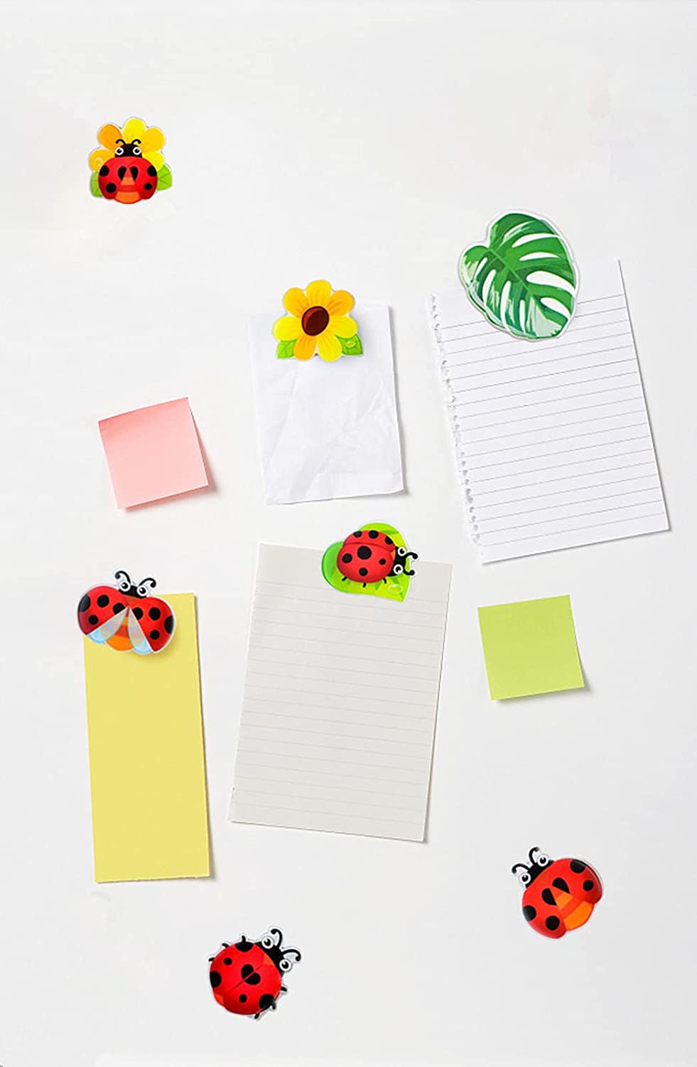 MORCART Ladybug Refrigerator Magnets
