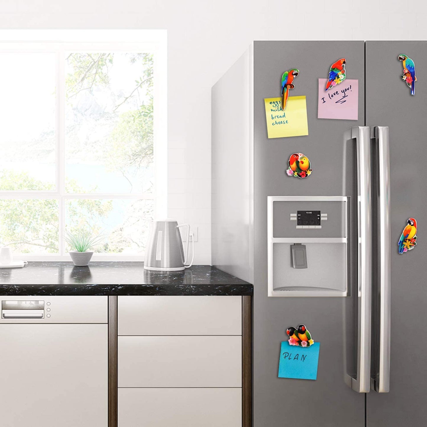MORCART Parrot Magnets