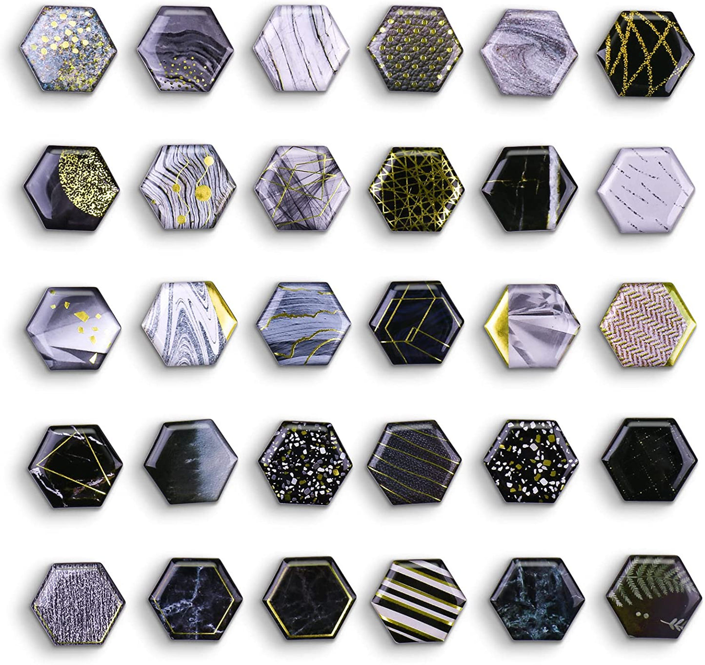 MORCART 30pcs Whiteboard Decorative Fridge Magnets