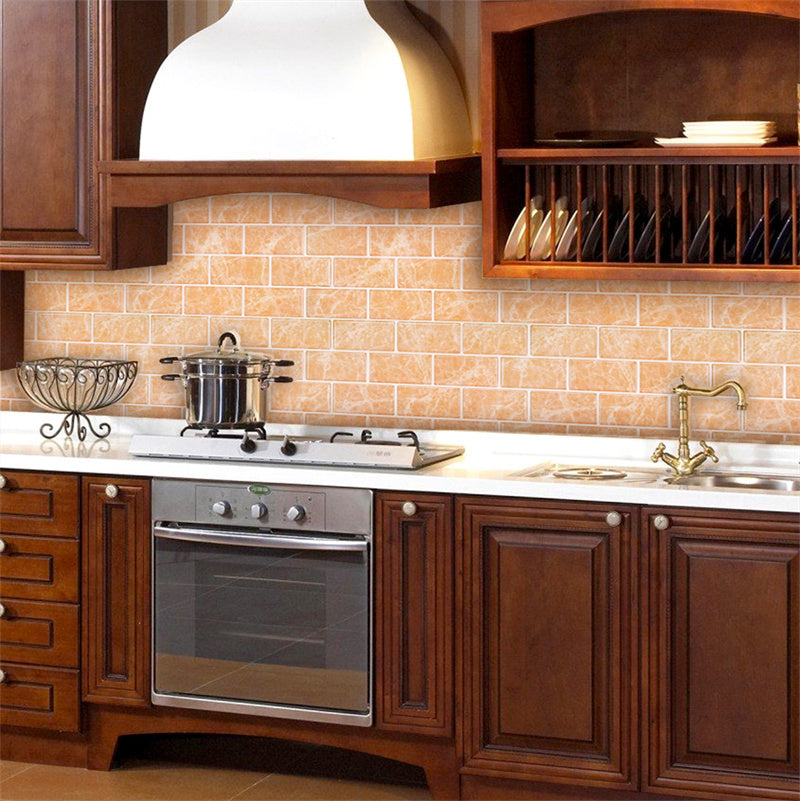 MT1016 - Subway Peel And Stick Backsplash Tile , 12" x 12" Marble Tile