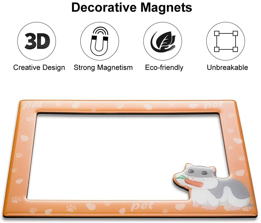 MORCART Hamster Refrigerator Magnets