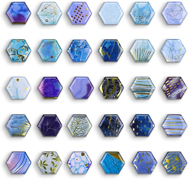MORCART 30pcs Decor Whiteboard Fridge Magnets