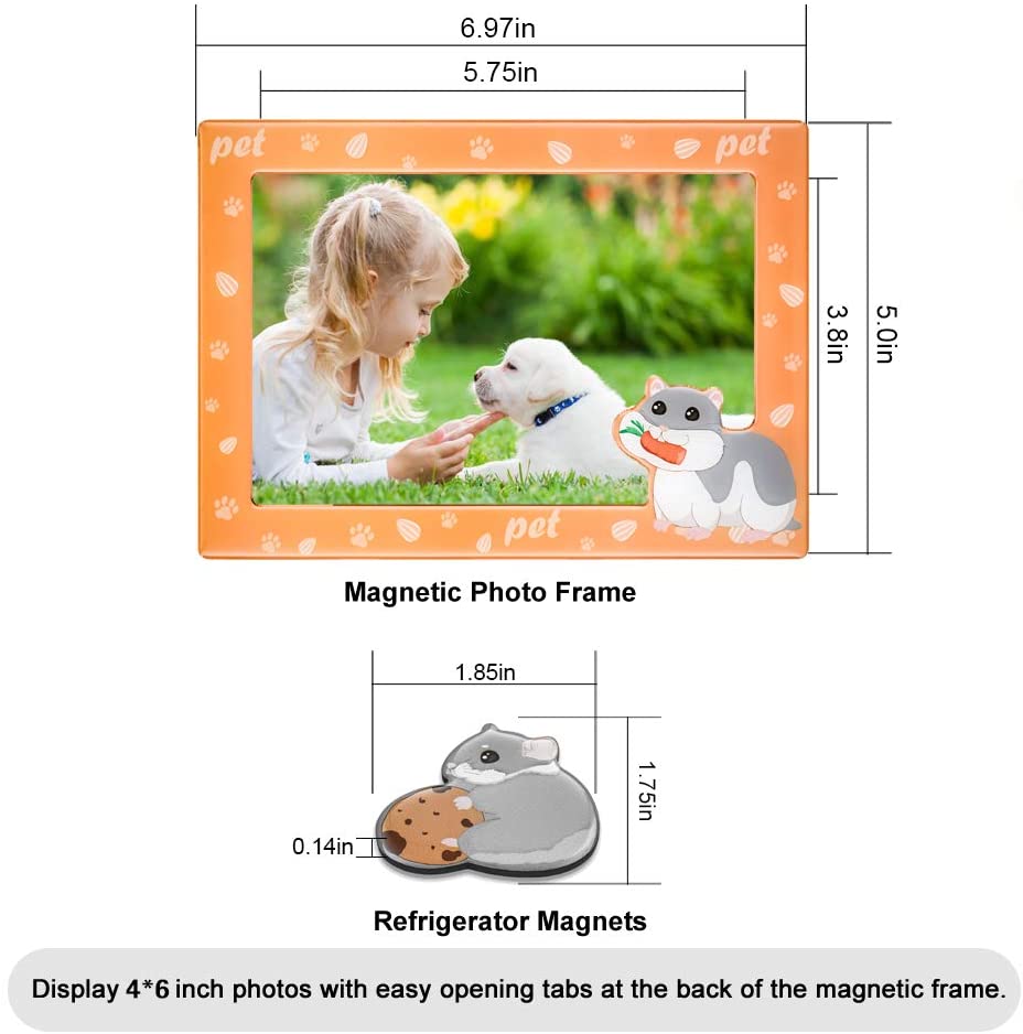 MORCART Hamster Refrigerator Magnets
