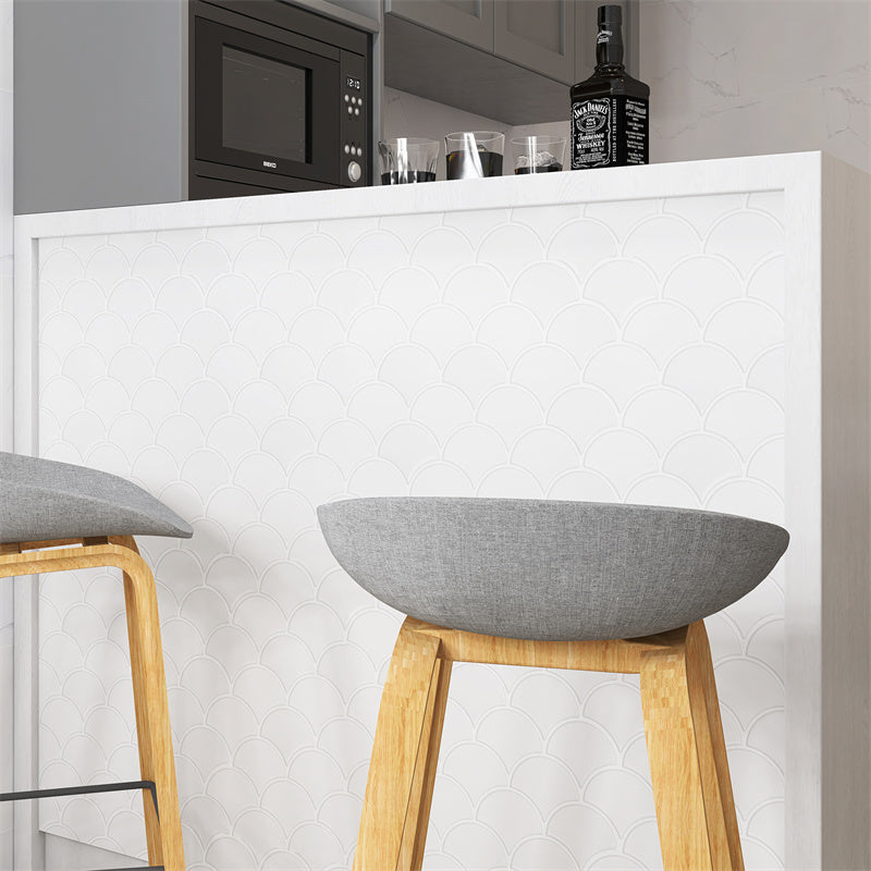 MT1155 - Scaly Peel And Stick Backsplash Tile , 12" x 12" Tile