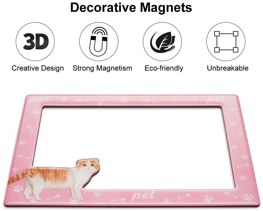 MORCART Cat Refrigerator Magnets