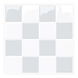Grey & White Square Grid