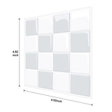Grey & White Square Grid