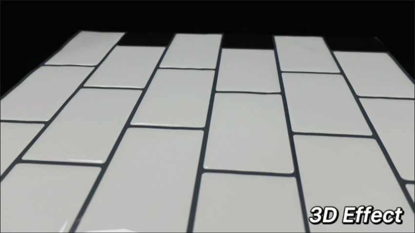 MORCART-Marble Oblong Walltiles Peel And Stick Backsplash Tile