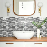 MT2531C-XPE linear mosaic vanity scene