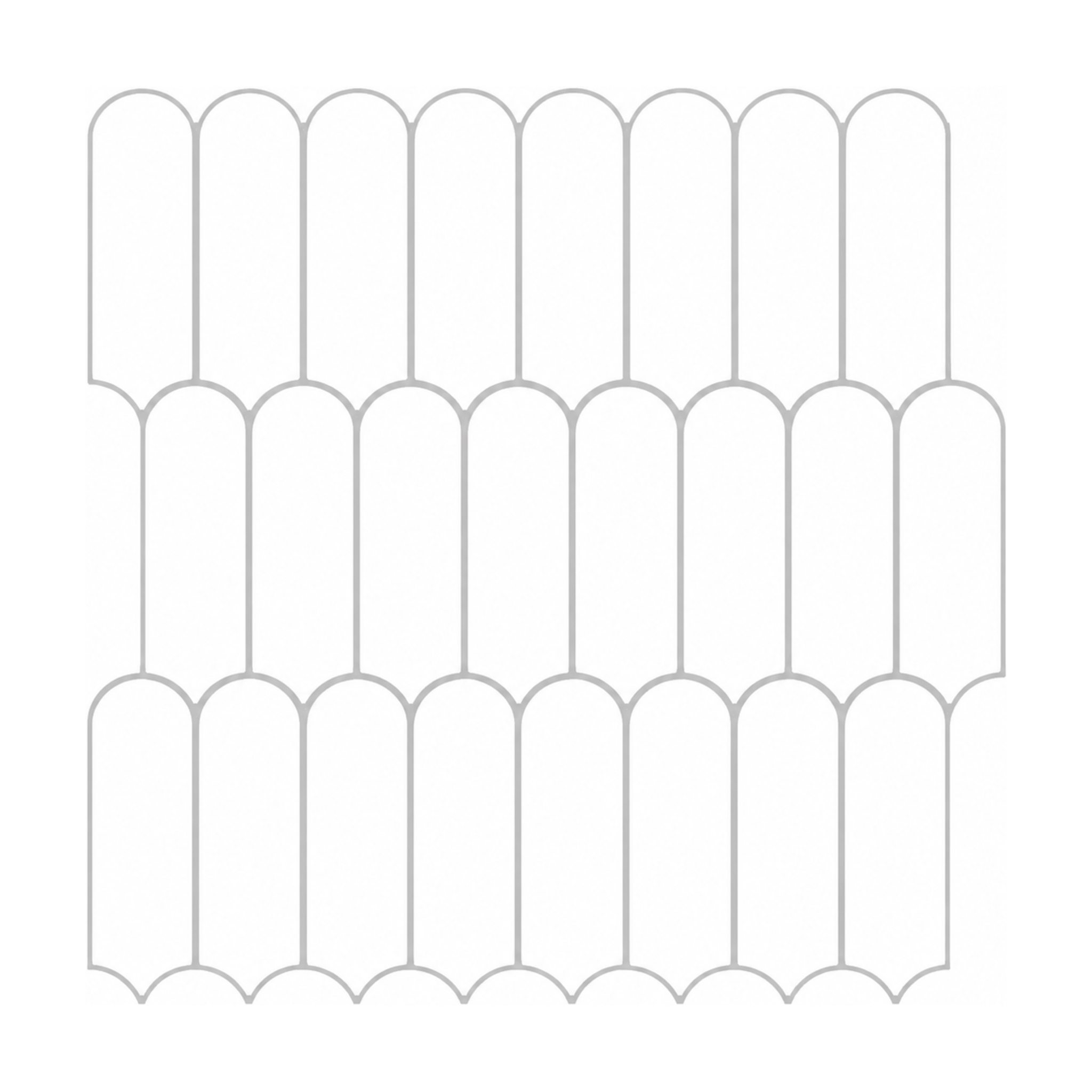 White Feather Mosaic - Birchbark White - MT1134-XPE