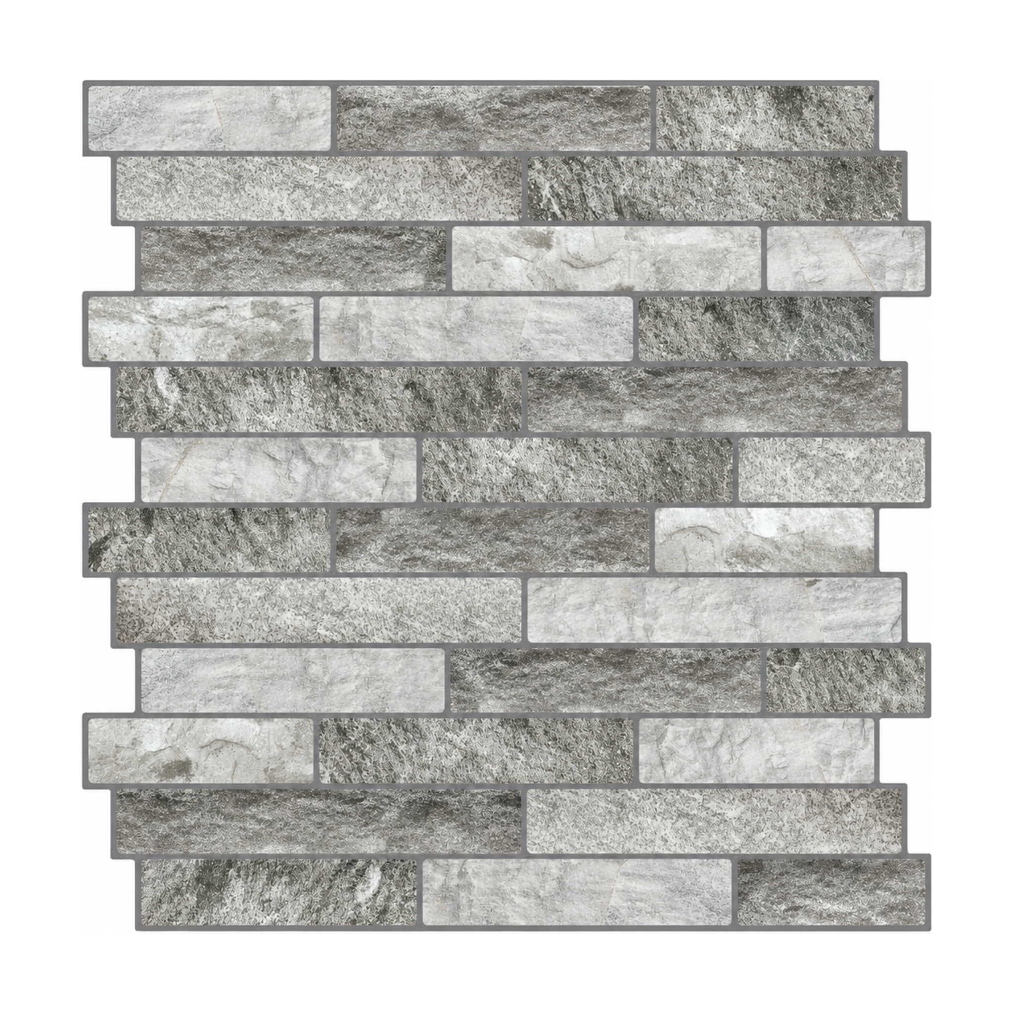 Blue Grey Marble Mosaic - Stormshore Blue Grey - MT1189