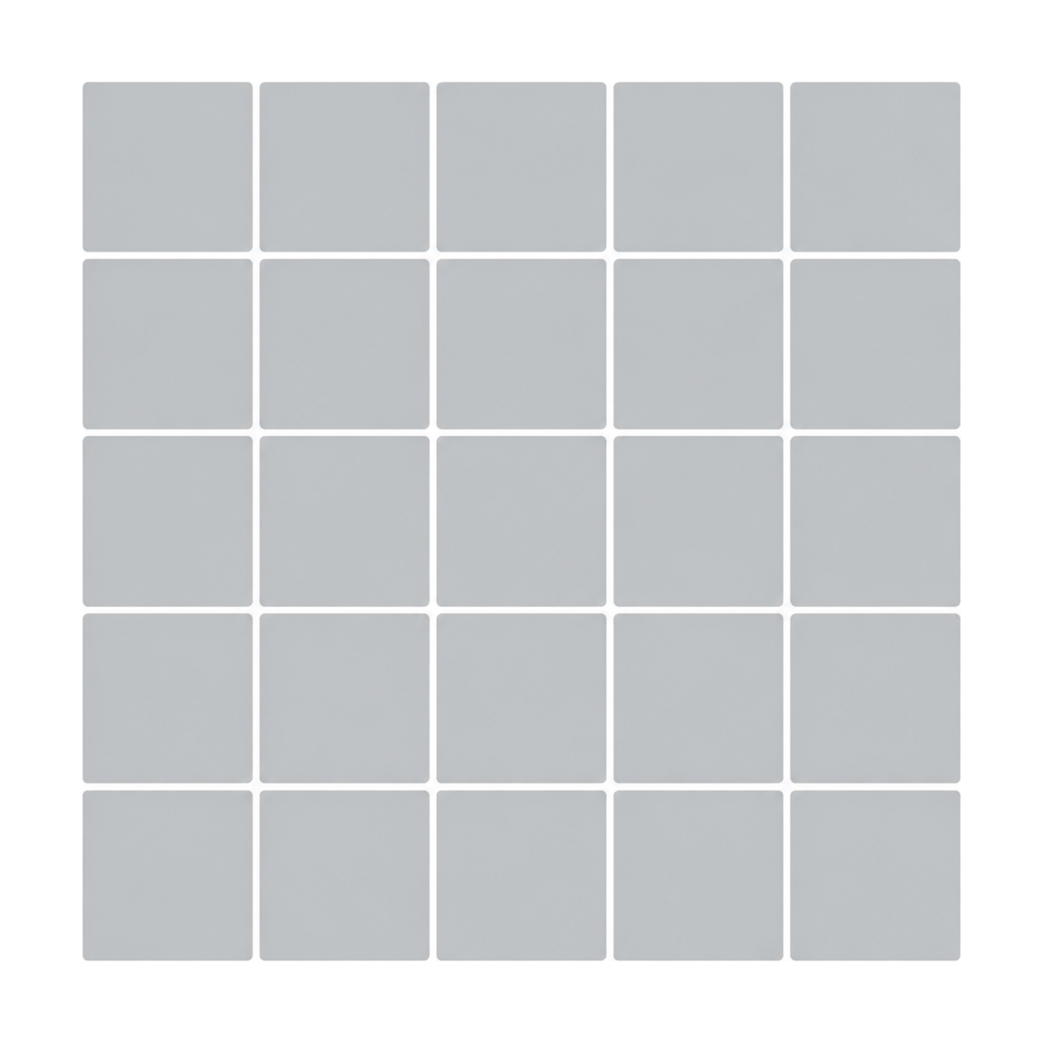 Grey Square Mosaic - Riverstone Grey - MT1215A
