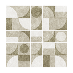 Camel Beige Retro Grid - Desert Dune Beige - MT1296-XPE
