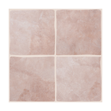 Dusty Rose Handmade Square Mosaic - Wild Rose Clay - MT1341-25