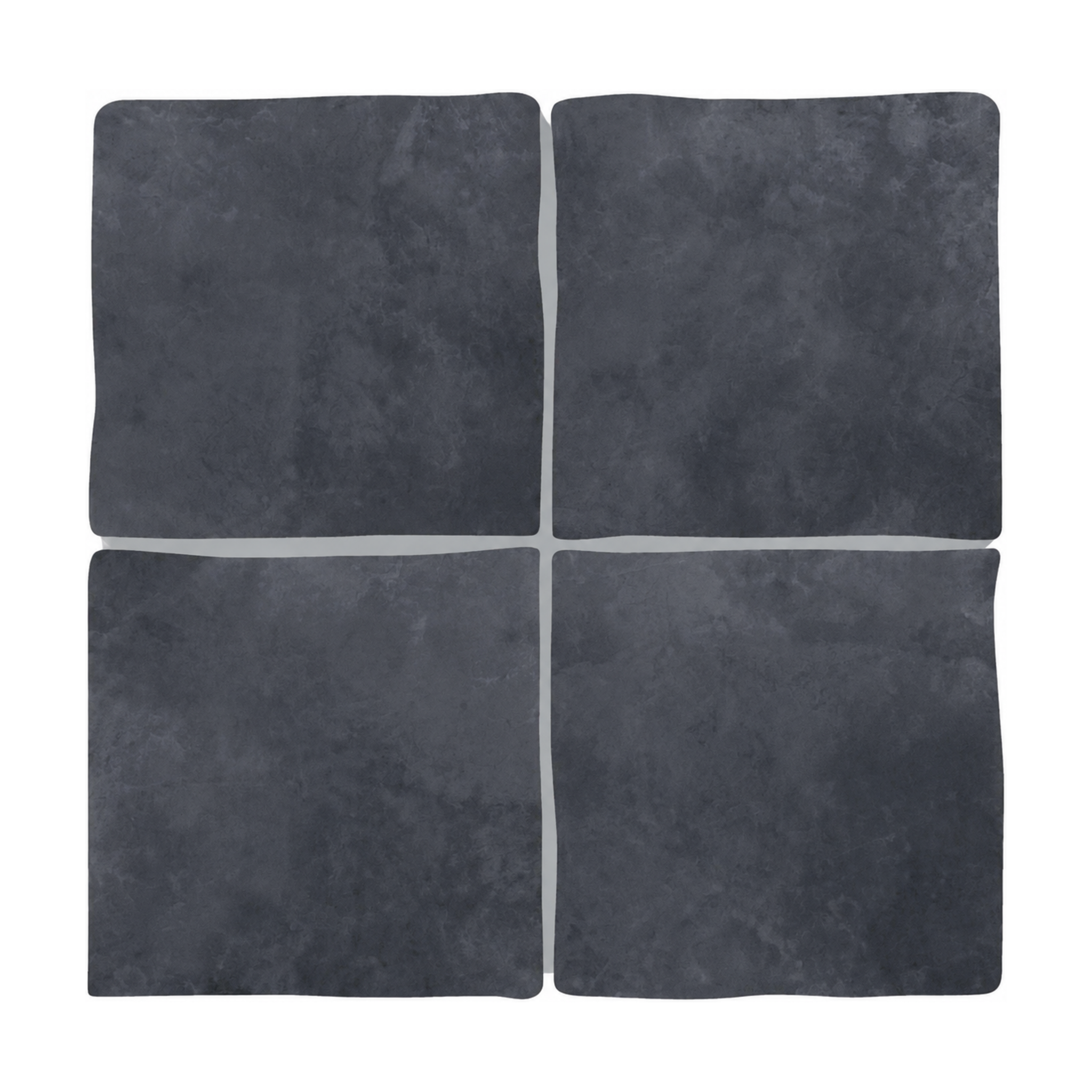 Stone Grey Handmade Square Mosaic - Mountain Stone Grey - MT1356