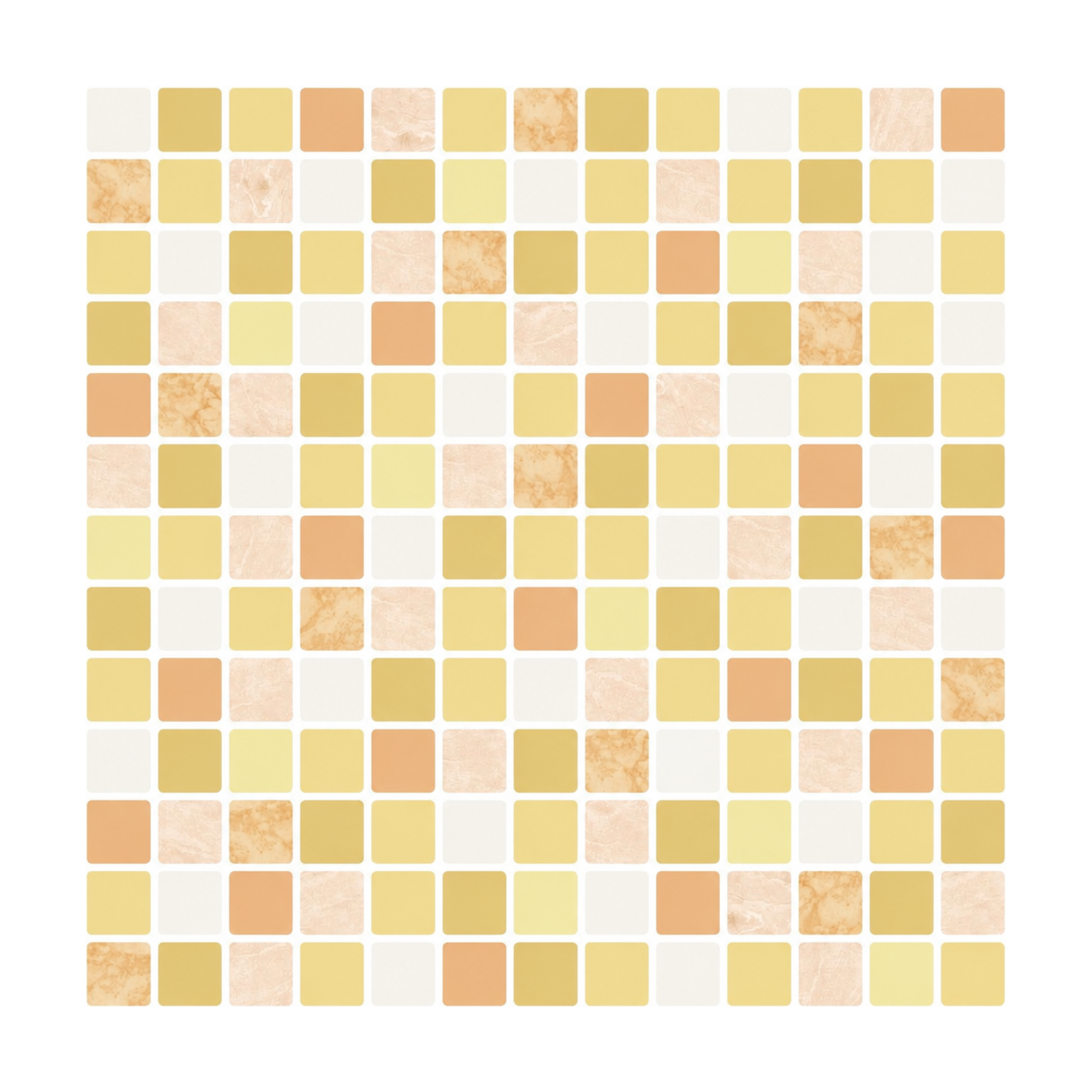 Yellow Micro Mosaic - Sunflower Yellow - MT1383