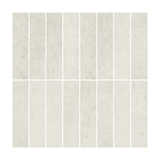 Greige Linear Mosaic - Driftwood Greige - MT1384-XPE
