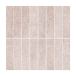 Dusty Rose Linear Mosaic - Wild Rose Clay - MT1385-XPE