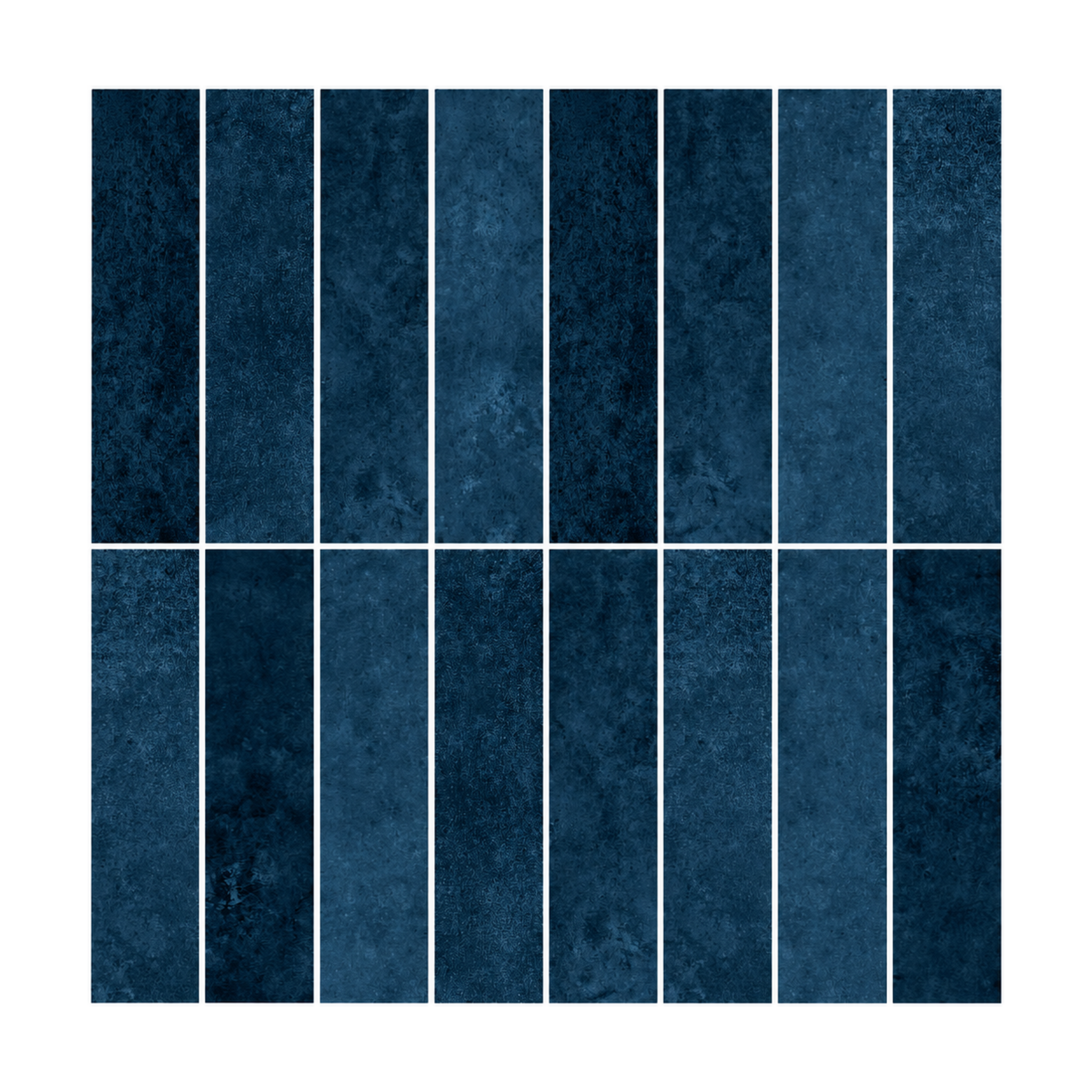 Blue Linear Mosaic - Lakewater Blue - MT1386-XPE