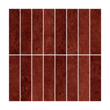 Brick Red Linear Mosaic - Canyon Brick Red - MT1387-XPE
