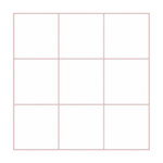 Pink & White Square Grid - Camellia & Snow - MT1560