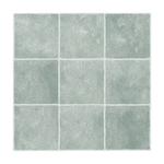 Sage Green Handmade Square Mosaic - Rainwashed Sage - MT1582