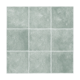 Sage Green Handmade Square Mosaic - Rainwashed Sage - MT1582