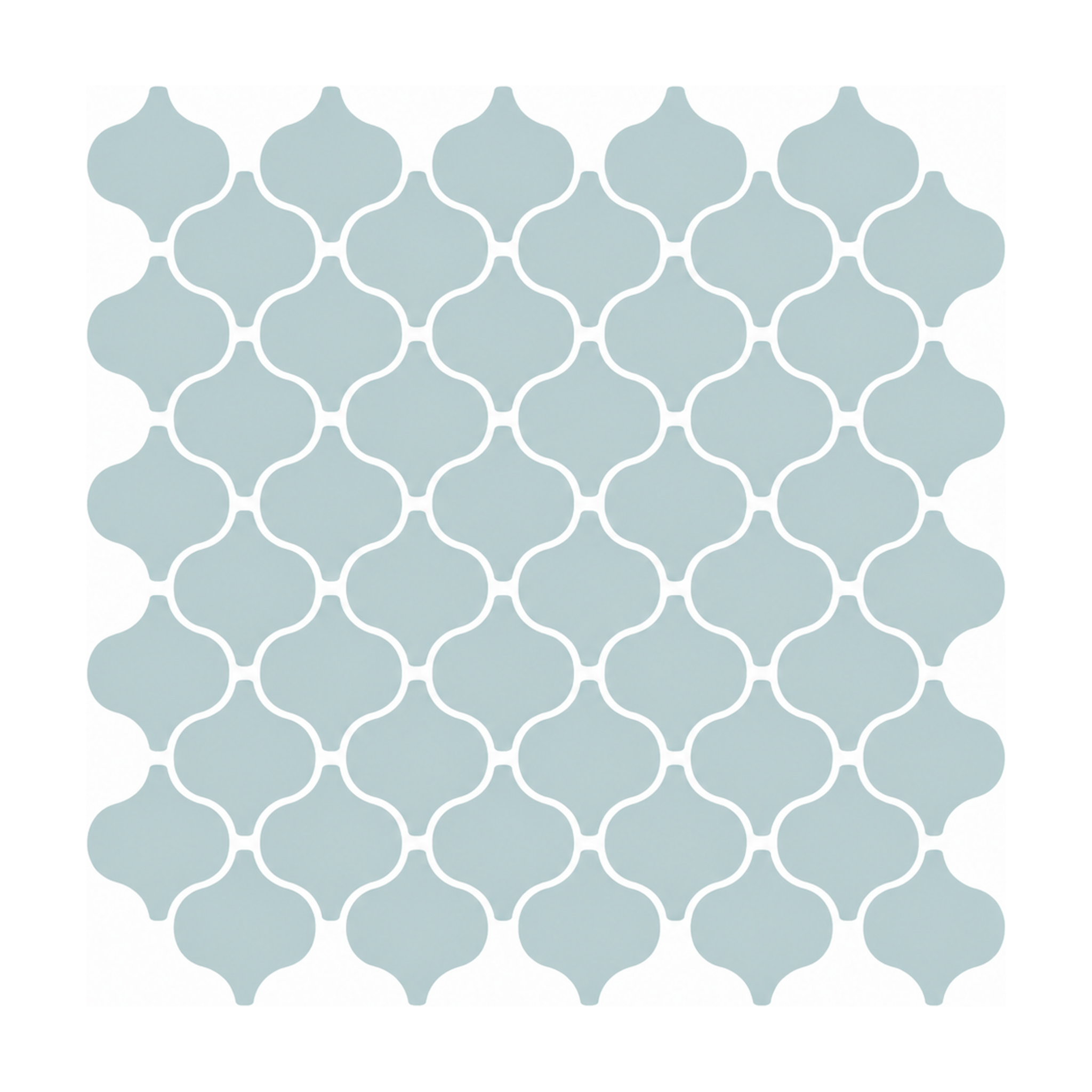 Sky Blue Arabesque - Clear Sky Blue - MT1603