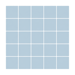 Light Blue Square Mosaic - Morning Sky Blue - MT1612