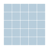 Light Blue Square Mosaic - Morning Sky Blue - MT1612