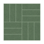 Green & White Windmill - Fern & Birch - MT1659