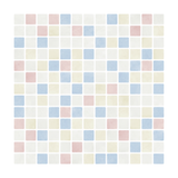 Pink & Blue Micro Mosaic - Blossom Sky - MT1736