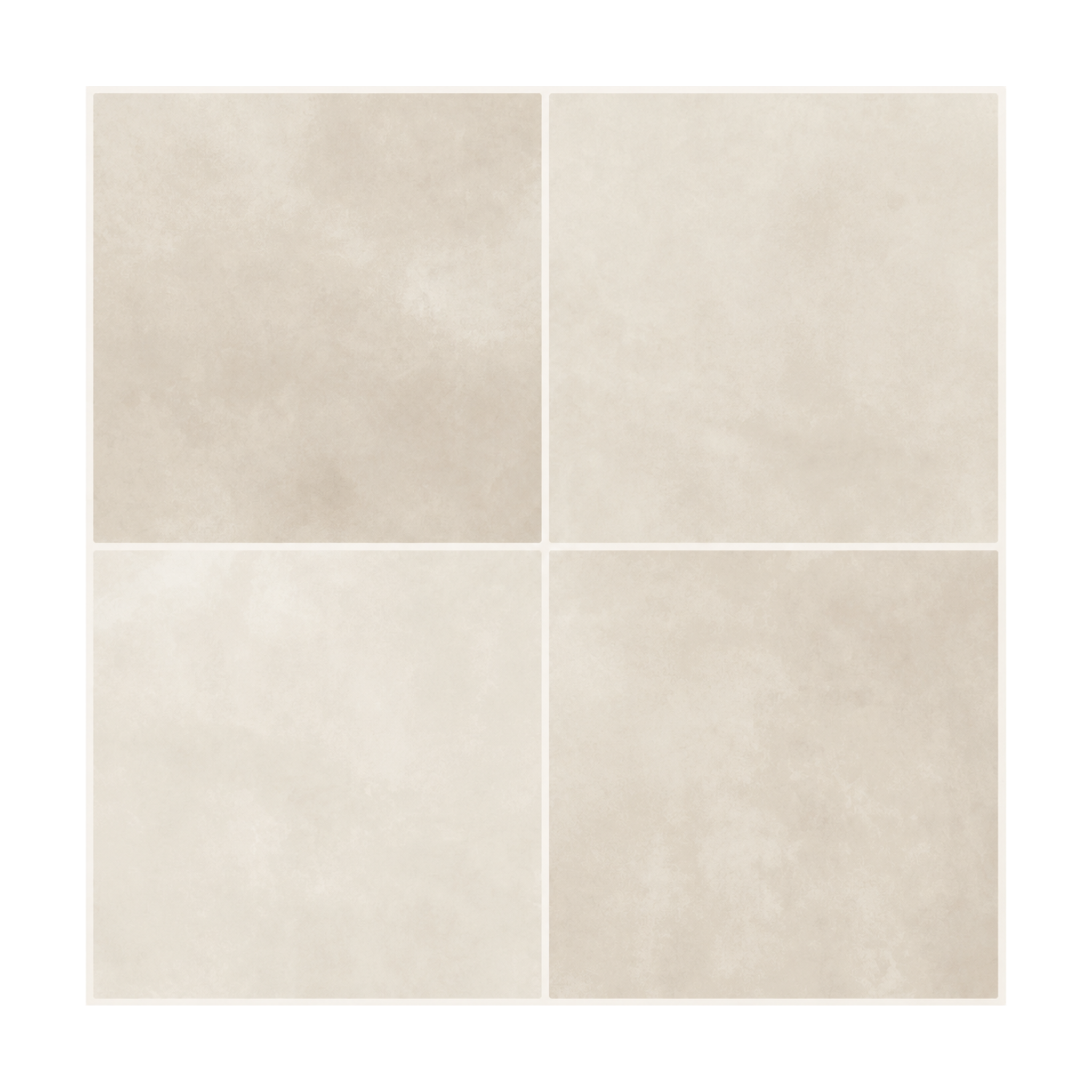 Apricot Beige Handmade Square Mosaic - Apricot Sand - MT1796