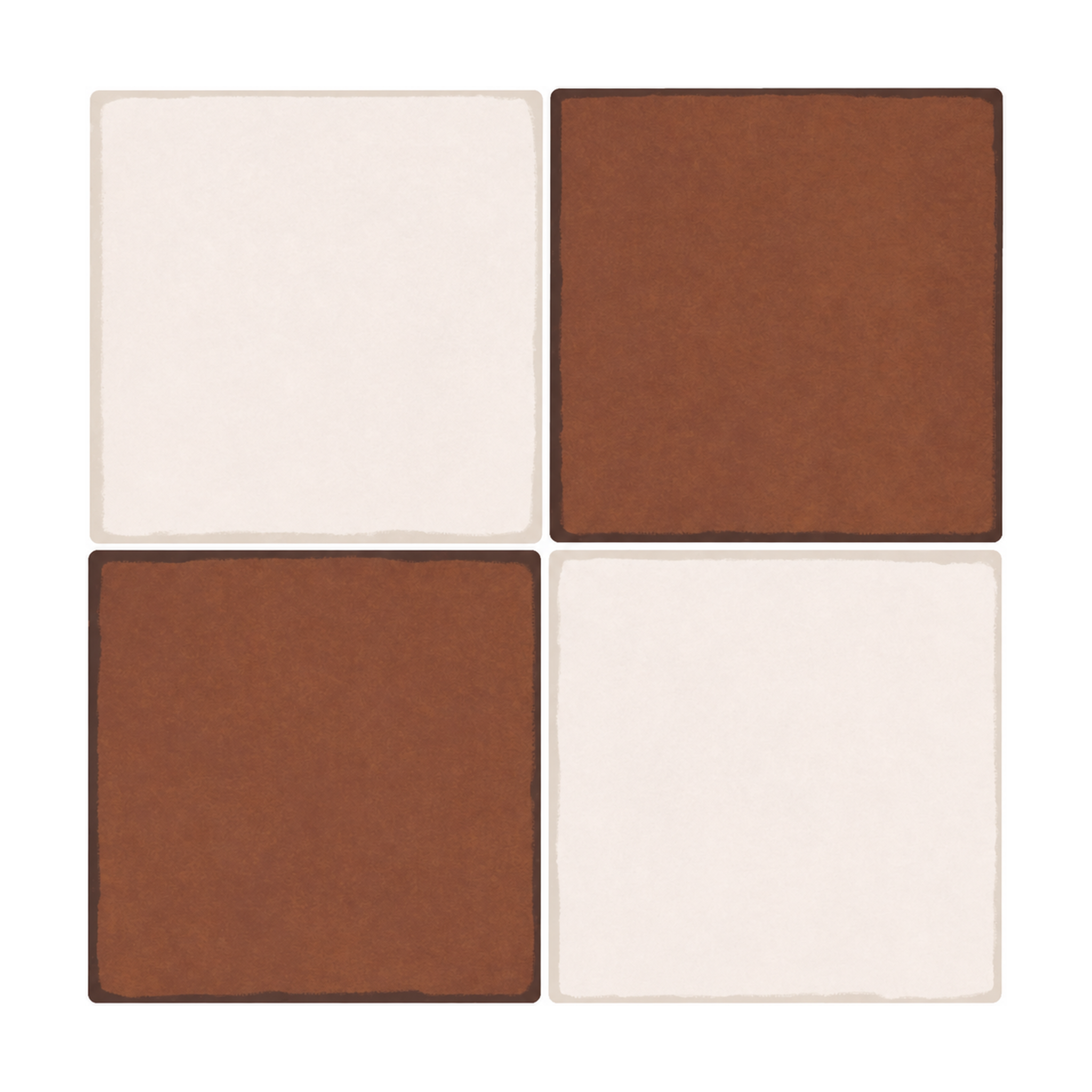 Mocha Mousse Square Grid - Truffle Cocoa - MT1881