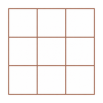 Mocha Mousse Square Grid - Truffle Cocoa - MT1882