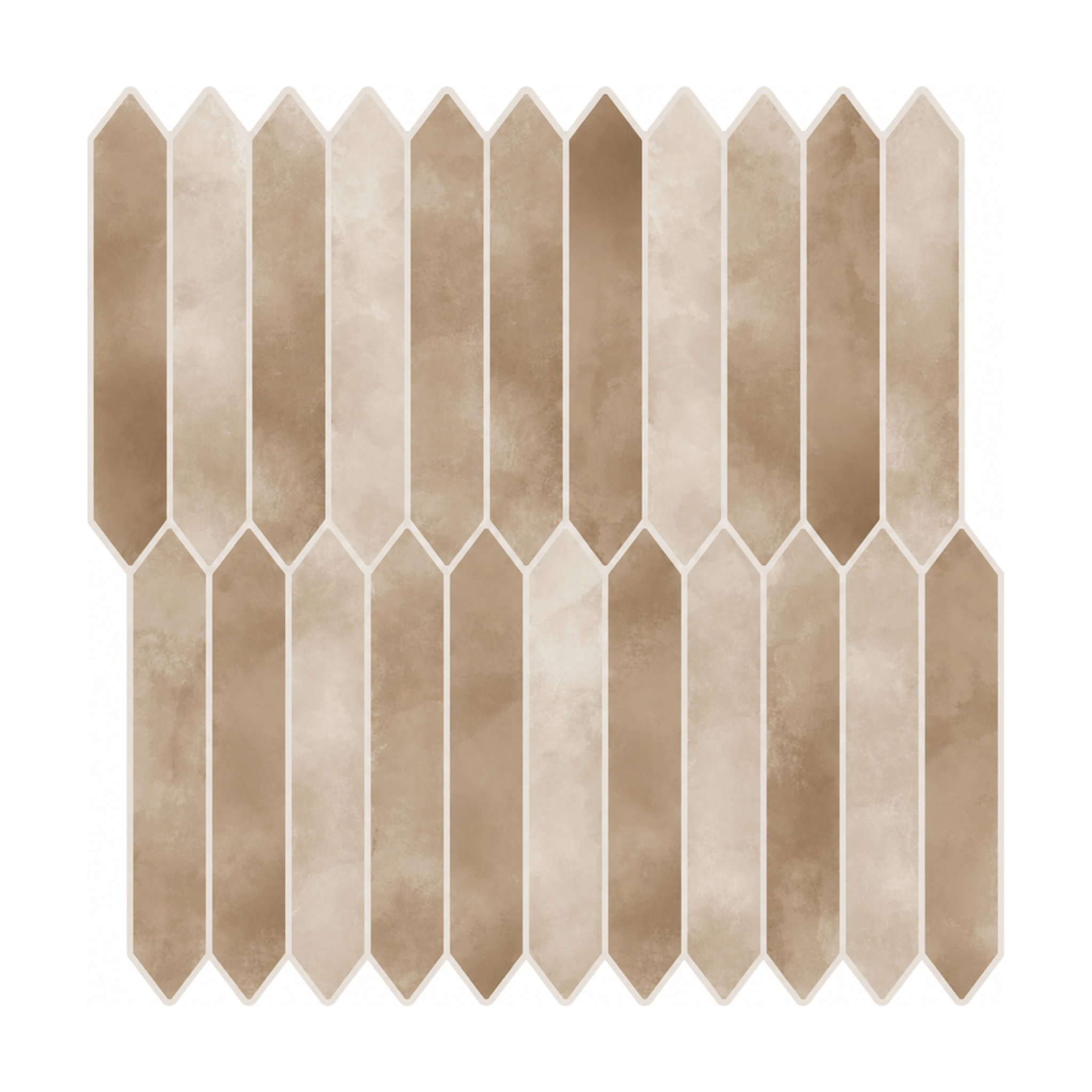 Terracotta Long Hexagon - Canyon Clay - MT2114-XPE