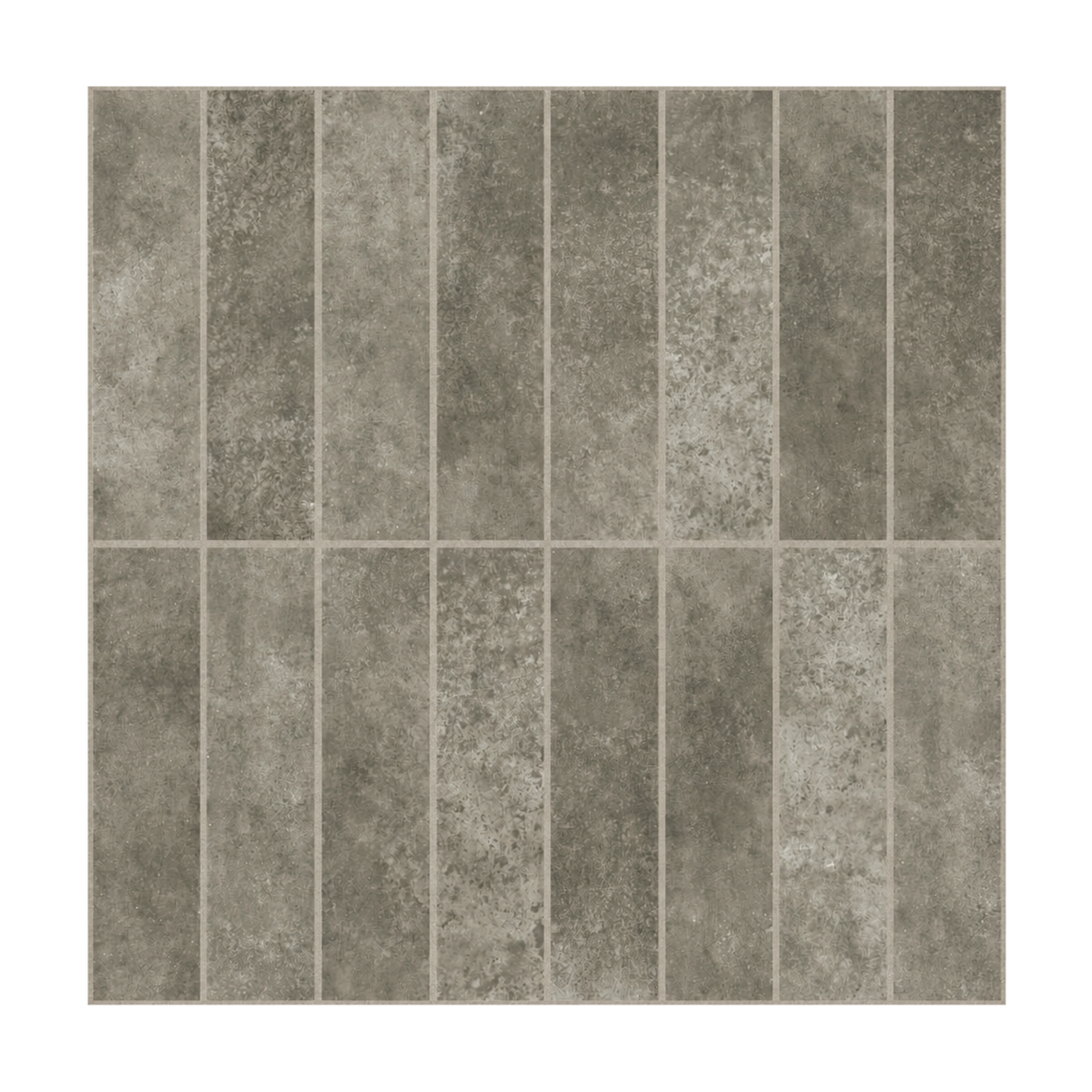 Warm Taupe Linear Mosaic - Sunbaked Earth Taupe - MT2209-XPE