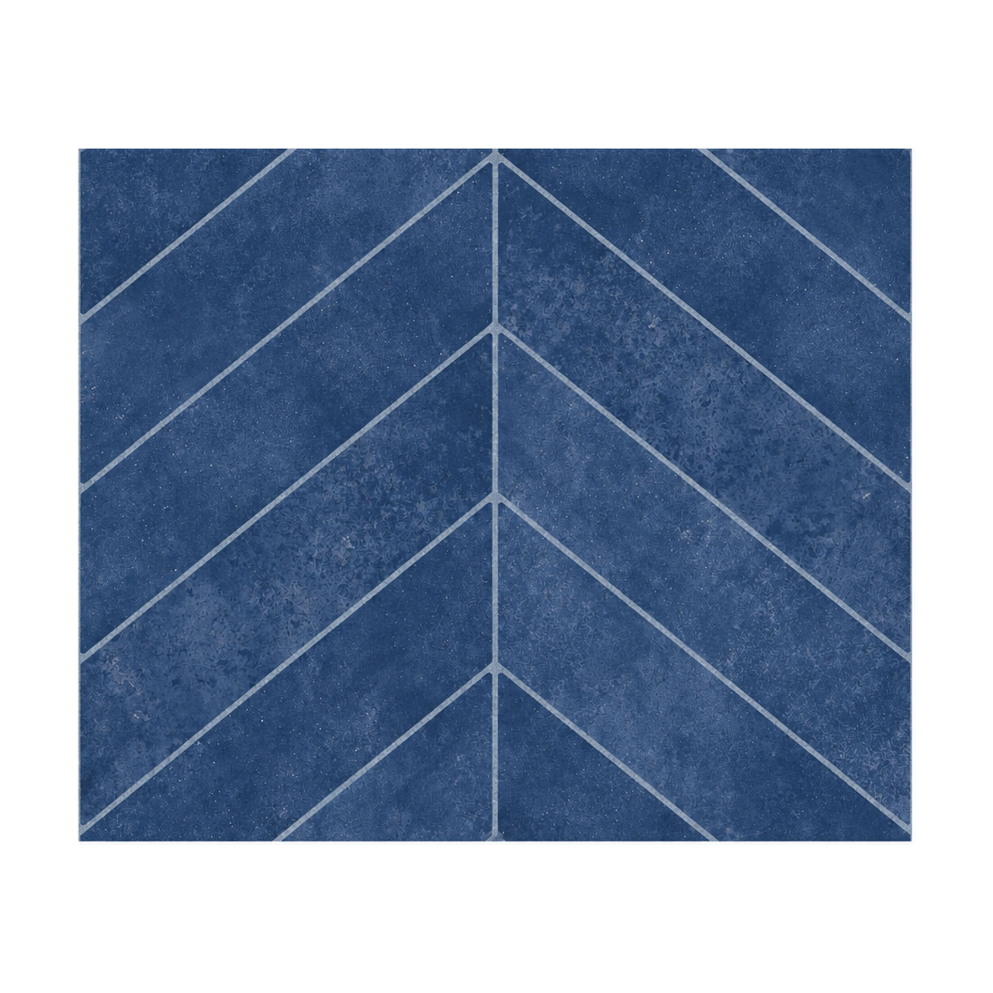 Midnight Blue Herringbone - Night Lake Blue - MT2222