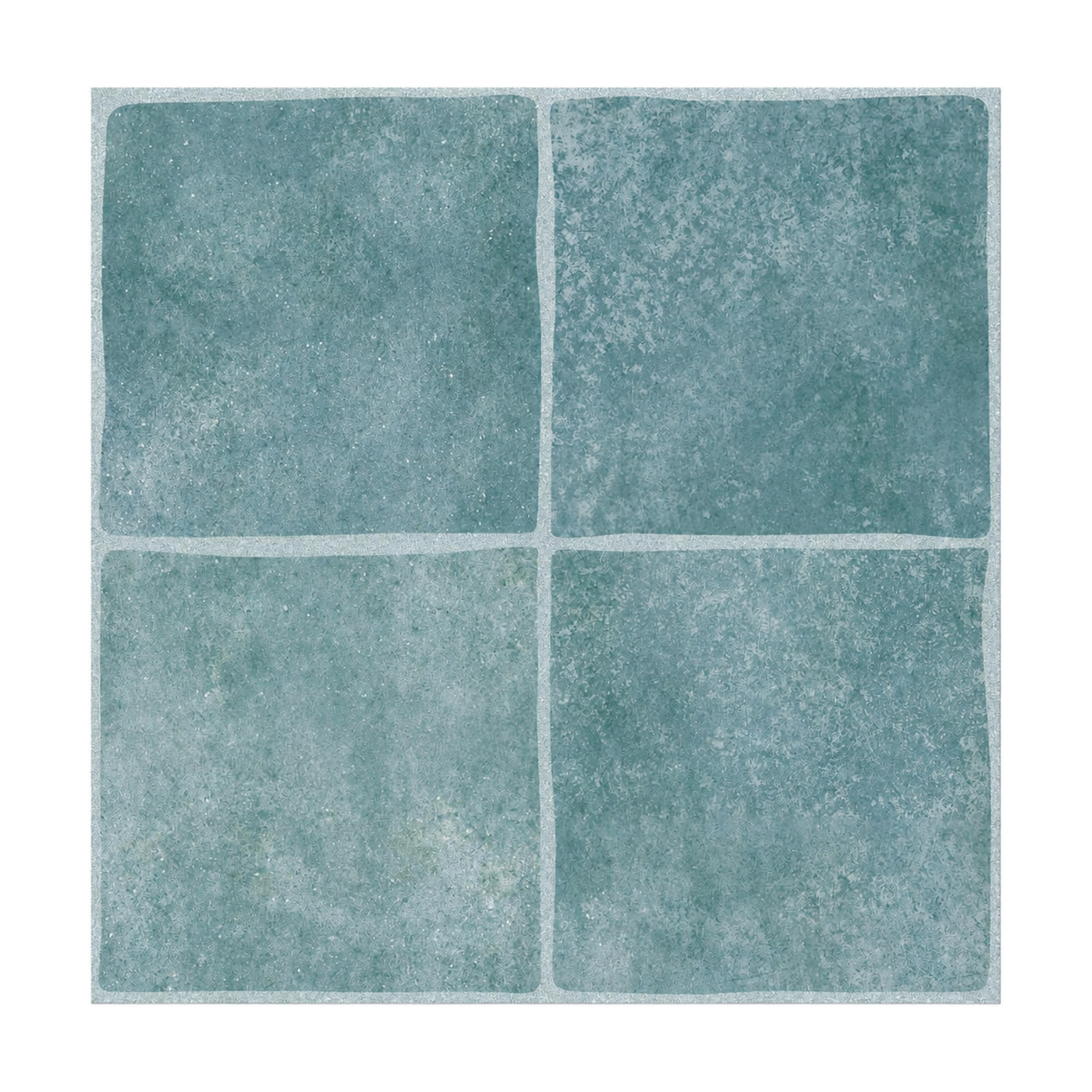 Light Blue Square Grid - Morning Sky Blue - MT2229