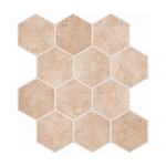 Grapefruit Pink Hexagon - Grapefruit Bloom - MT2238